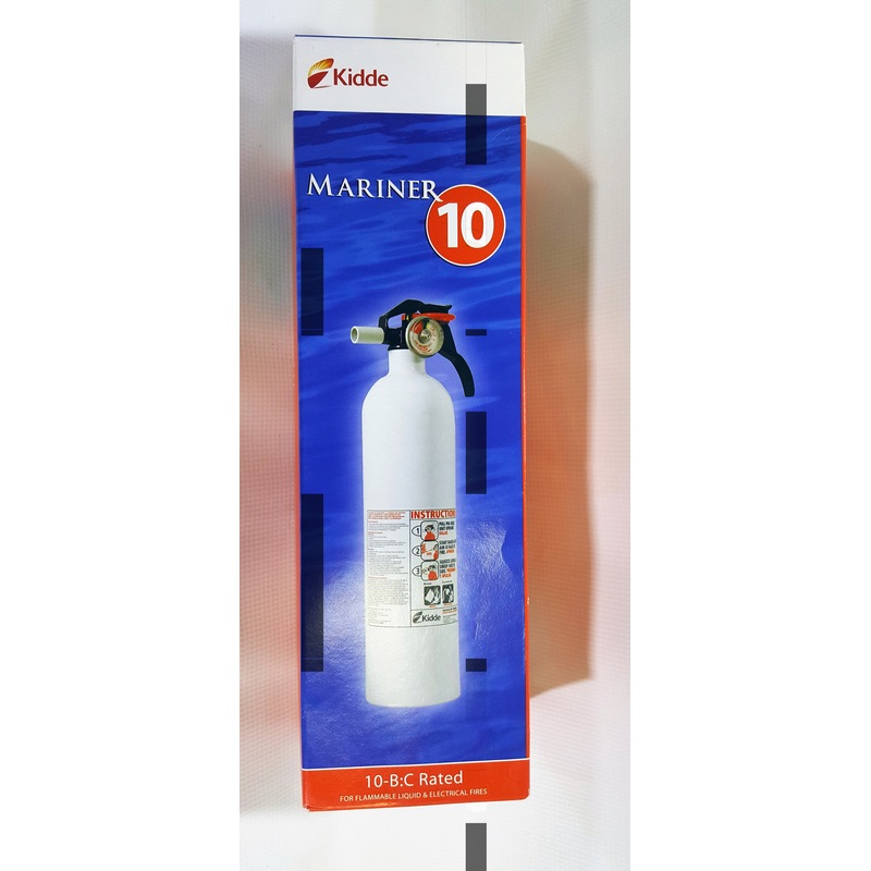Kidde Mariner Fire Extinguisher Mariner 110 1-A:10B:C RATED