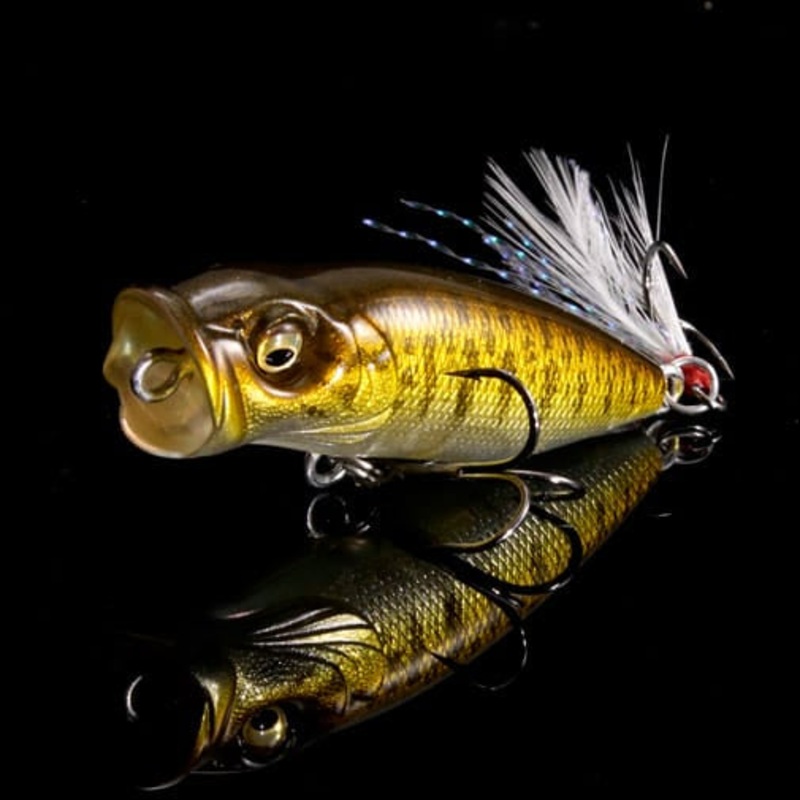 Megabass Limited Edition Respect Series #80: SG Small Mouth Bass Baby PopX