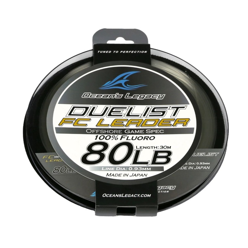 Oceans Legacy Duelist Fluorocarbon Leader 4lb