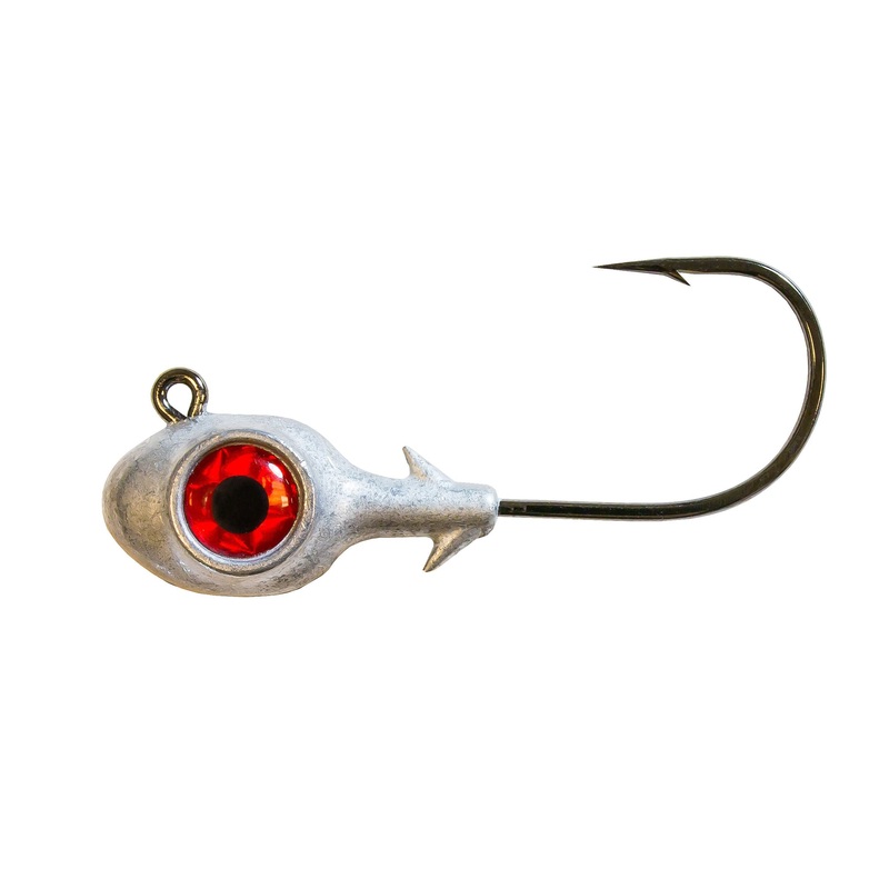 Z-Man Striper Eye Jigheads 1/2oz Pack of 2 Red
