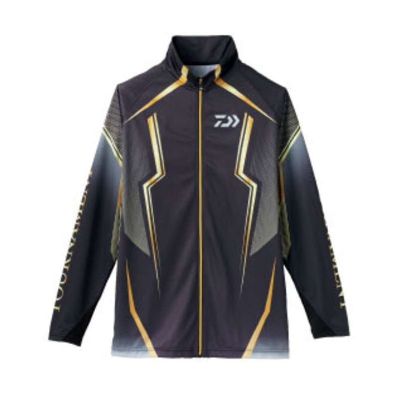 Daiwa Tournament Dry Full Zip Mesh Shirt DE-73008 M Black