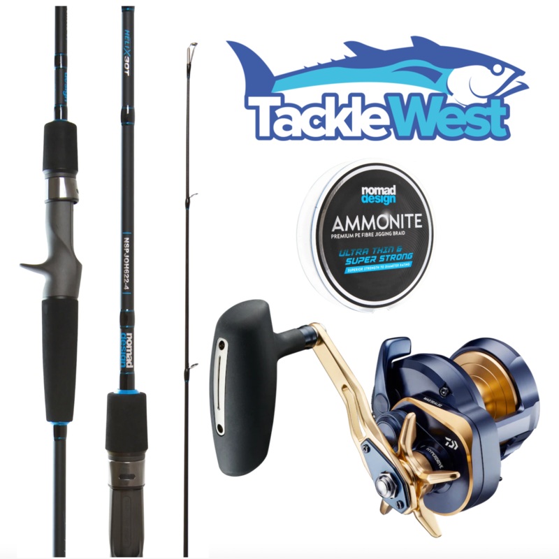 Saltiga 24 Slow Pitch Jigging Combo