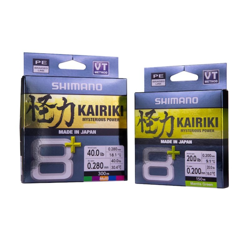 Shimano Kairiki 8+ PE Multicolour 50lb