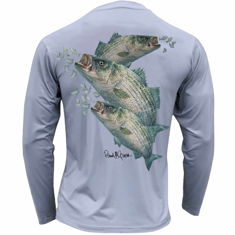 Tormenter SPF Basix Electrified Bass Performance Long Sleeve – Gray SM