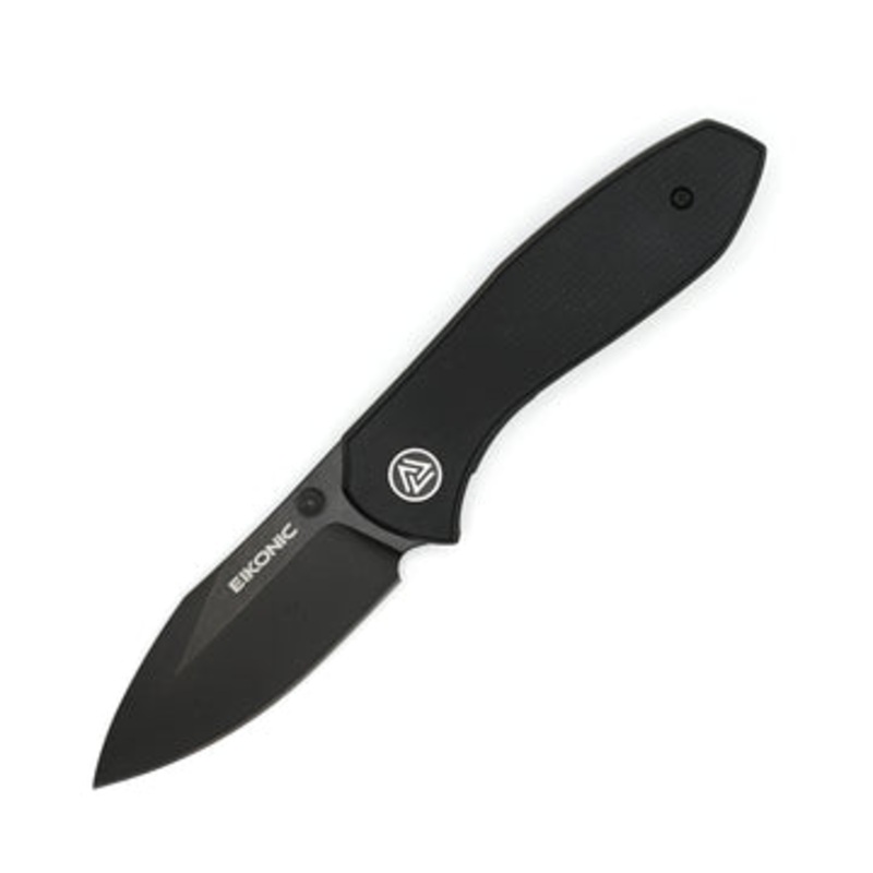 EIKONIC Knife Company- Kasador Night Black Micarta