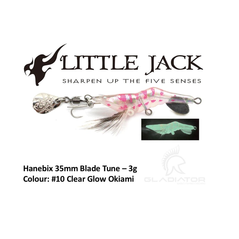Little Jack Hanebix Blade Tune 35 Clear Glow Okiami