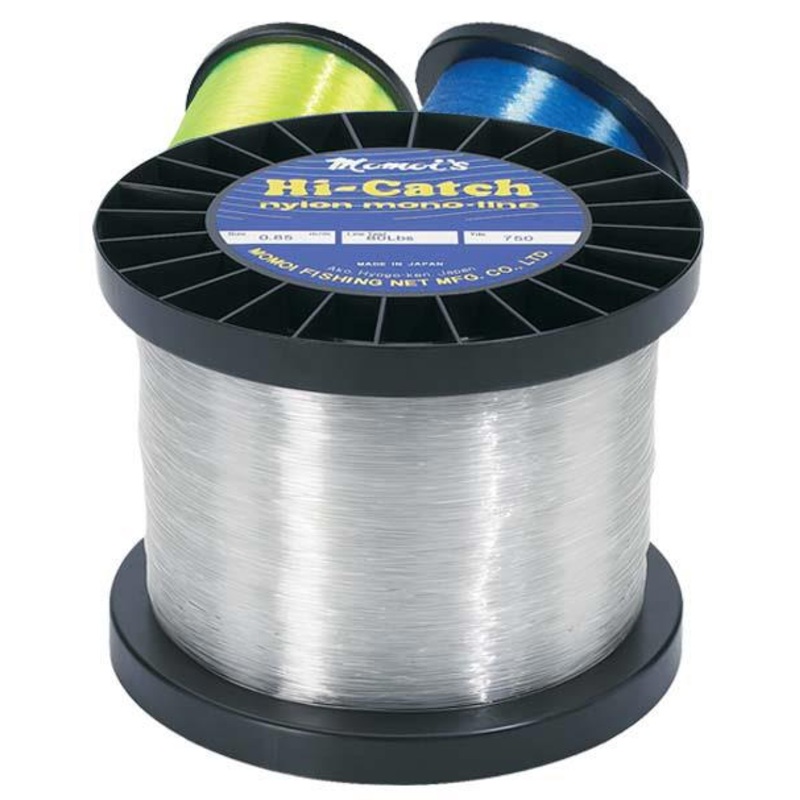 Momoi Hi-Catch Monofilament Fishing Line 10# 6760yd Smoke Blue