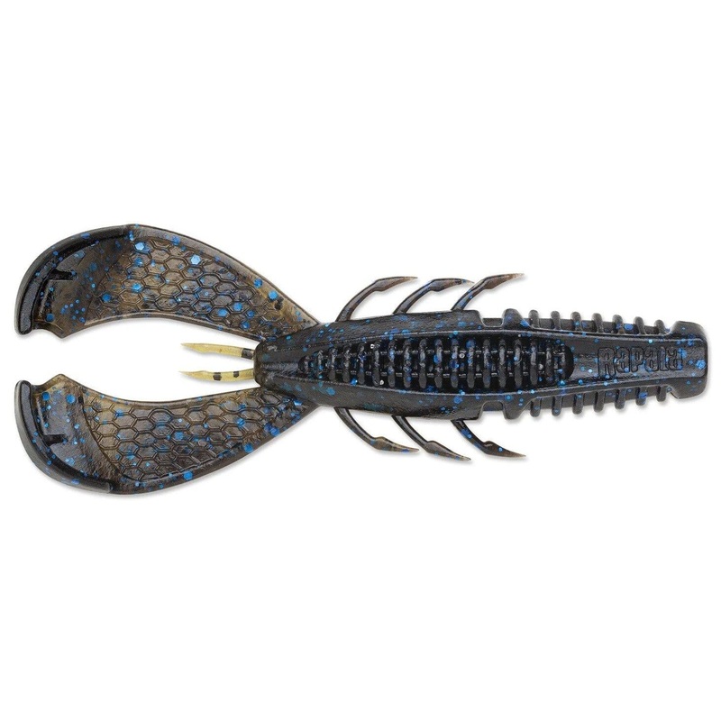 Rapala Crush City Cleanup Craw Black Blue Green Pumpkin