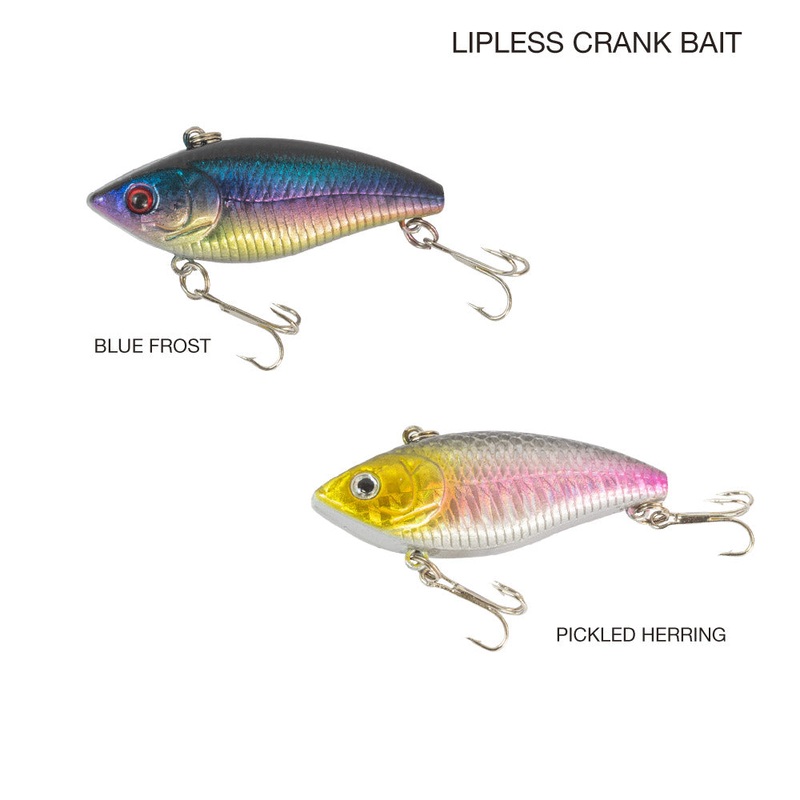 Shakespeare Lipless Crank Bait Hard Body Lure 54mm Blue Frost