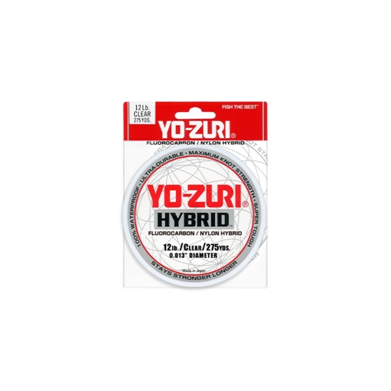 Yo-Zuri Hybrid Clear Fishing Line 275yd 10lb