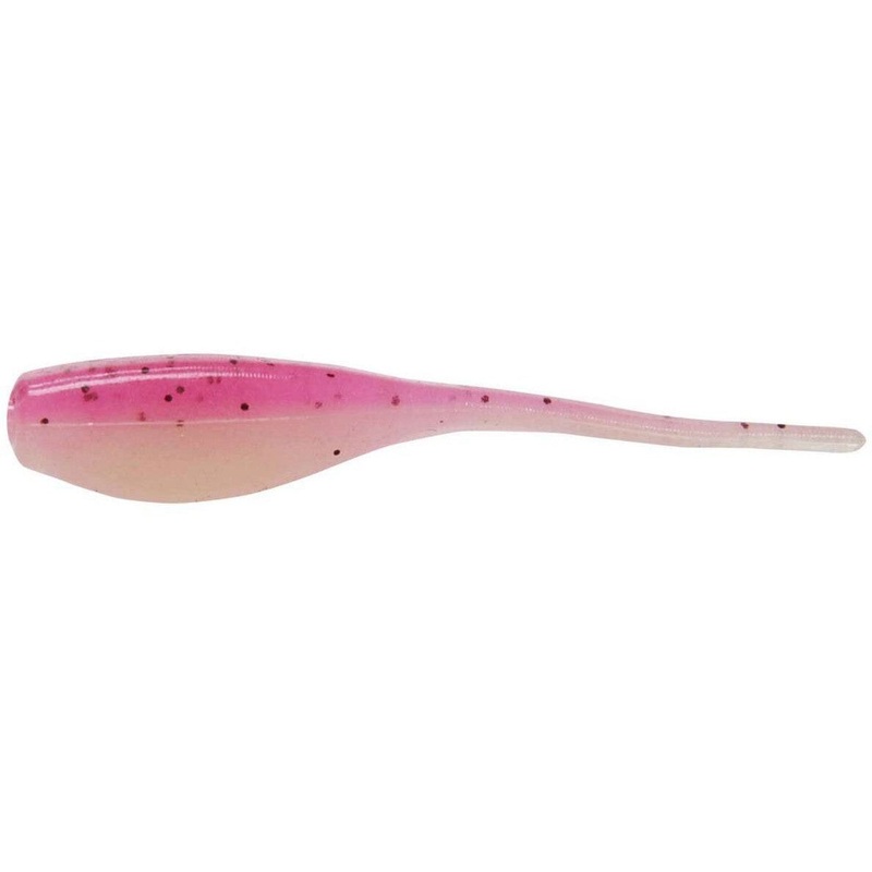 Bobby Garland Mo’ Glo 2″ Baby Shad Pink Phantom