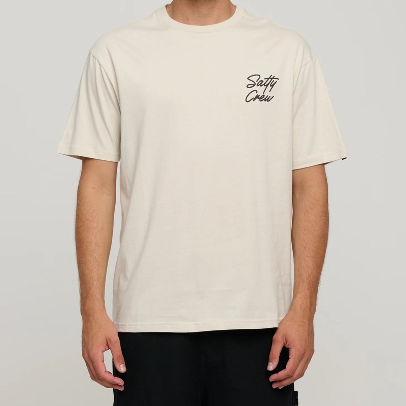 Salty Crew Snapper Premium Short Sleeve Tee Sand S