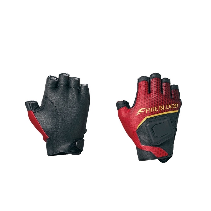 Shimano Limited Pro Titanium Alpha Glove 5 cut GL-111V Limited Black M
