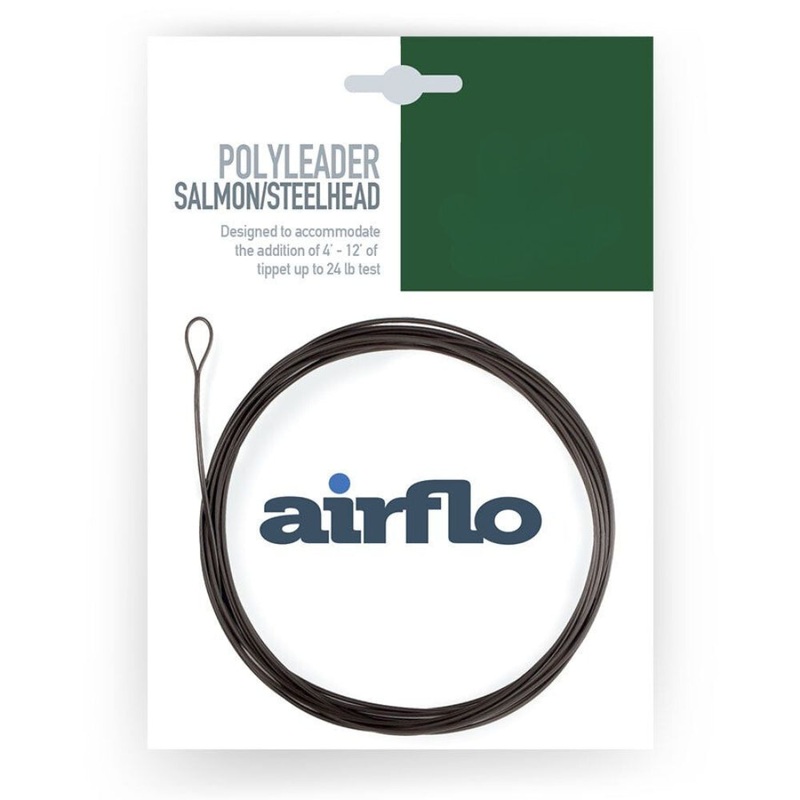 Airflo Salmon/Steelhead Polyleader 14 FT EXTRA FAST SINK Black