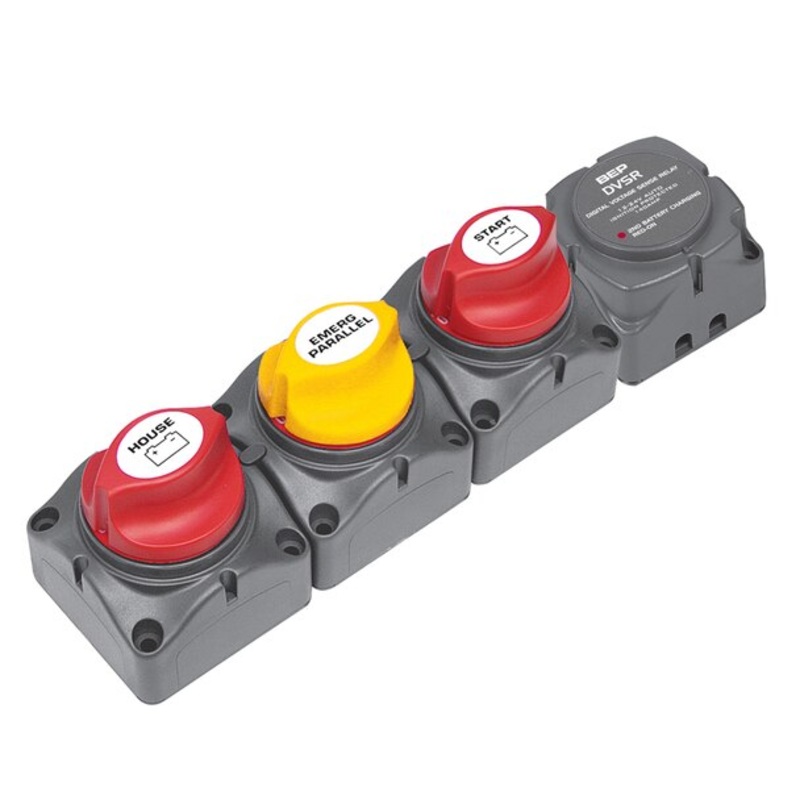 BEP Battery Distribution Cluster Management System 3 Gang with DVSR – 125A