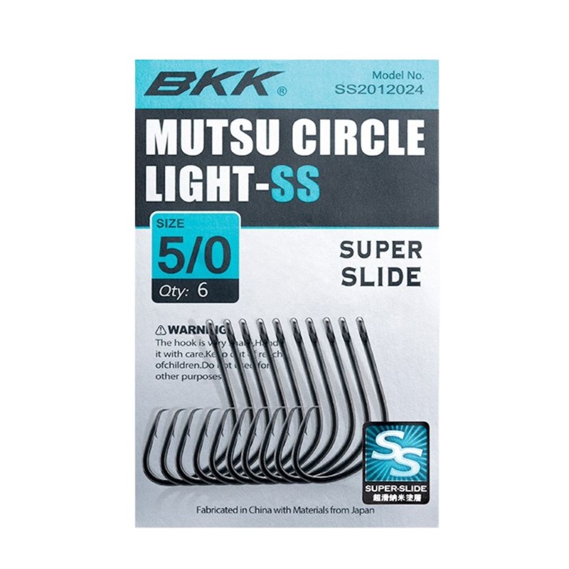 BKK SS Mutsu Circle Light Hook 6