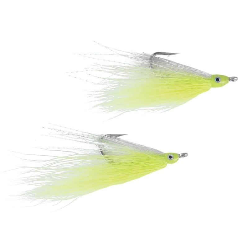 Bucktail Teaser 2/0 White