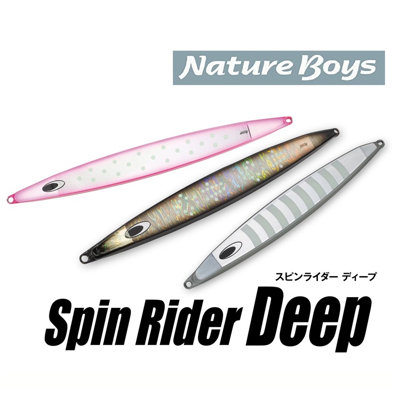 Nature Boys Metal jig Spin Rider Deep 220g PINK HEAD