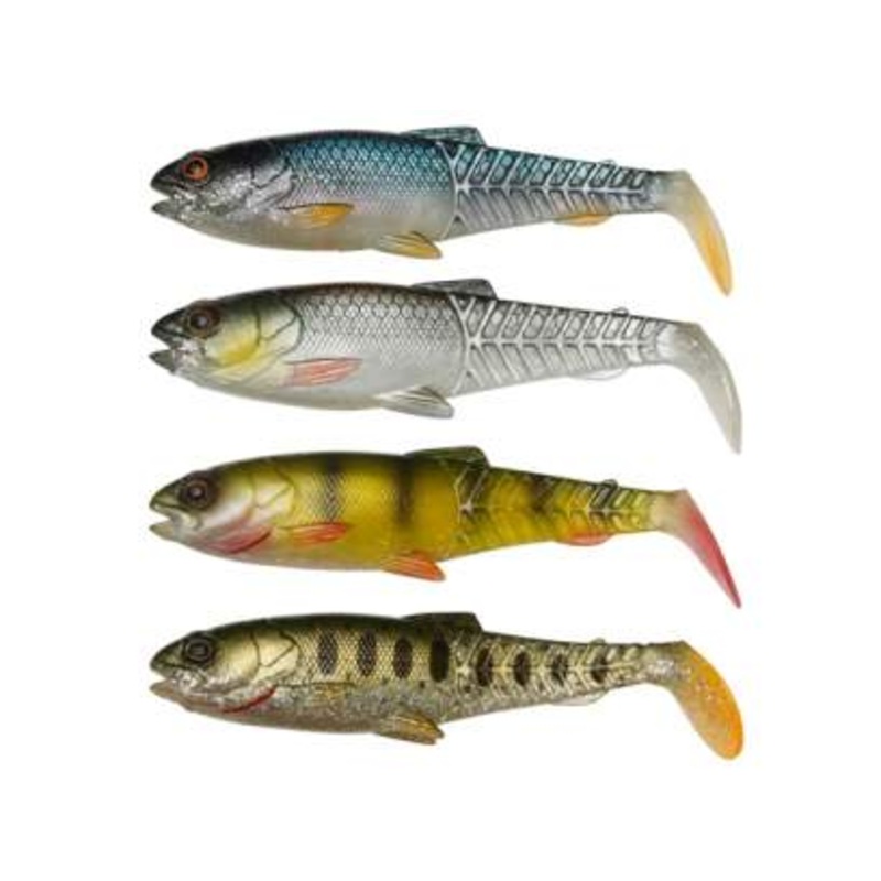 SAVAGE GEAR Cannibal Paddletail Dark Water 125 mm Mix