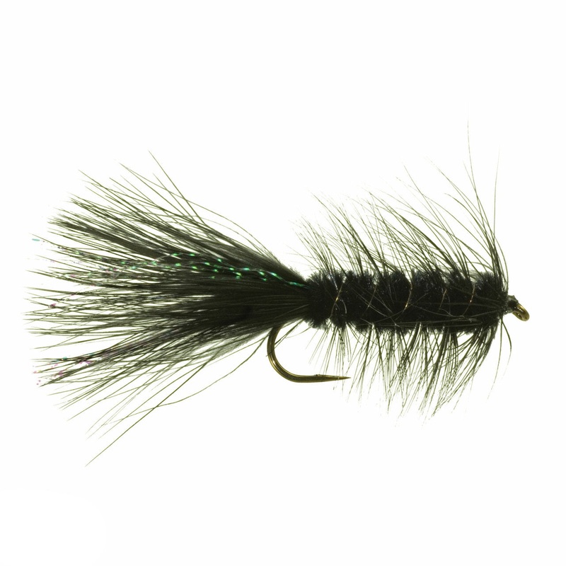 Umpqua Wooly Bugger Fly Black 4