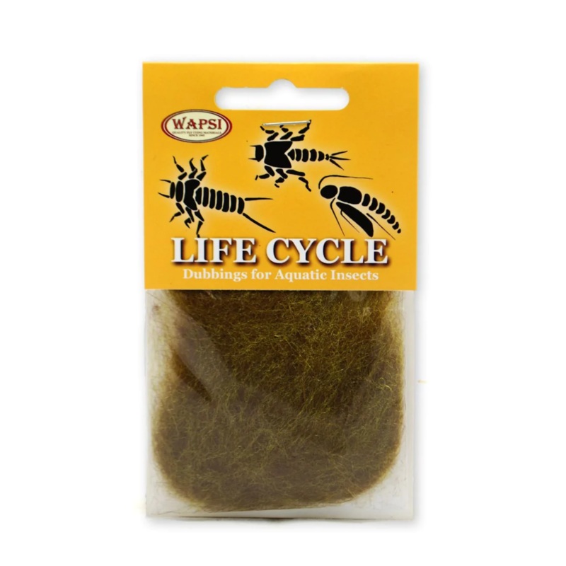 Waspi Life Cycle Dubbing Nymph BROWN / OLIVE