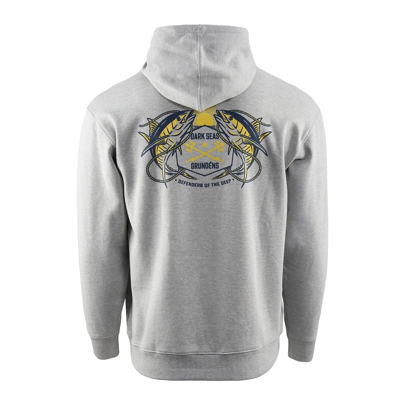 Grundens Dark Seas X Grundns Daybreak Hoodie Athletic Heather MD