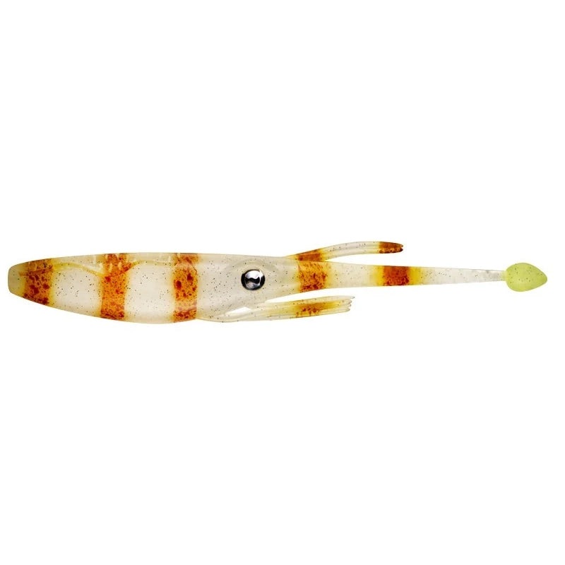 Nomad Live Ops Jerksquid 9 Inch Soft Plastic Lure Natural Tiger