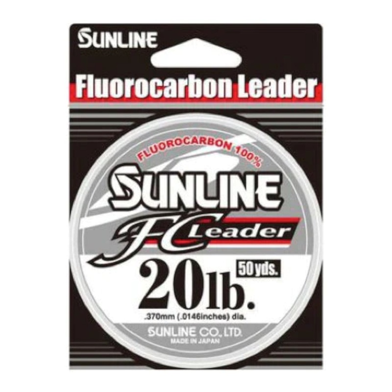 Sunline FC Fluorocarbon Leader – 50 Yds 6 lb