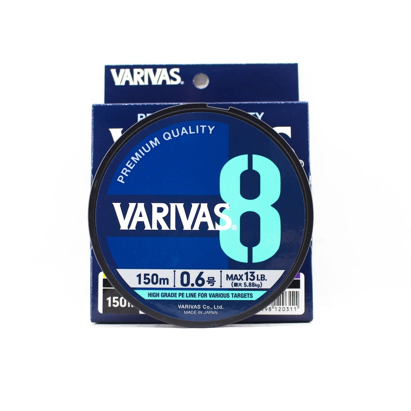 VARIVAS PE Line Multi Color X8 150m #0.6/5.88kg