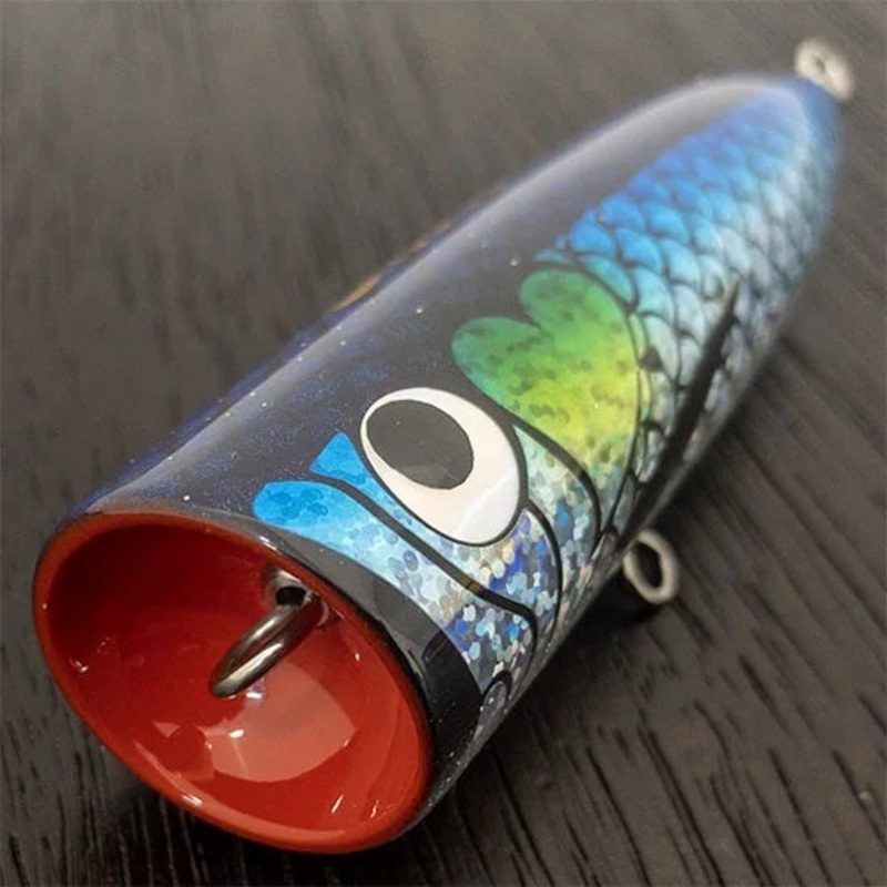 Reef Original Handmade Wood Lure – Popper B-Type 110 Blue Sardine