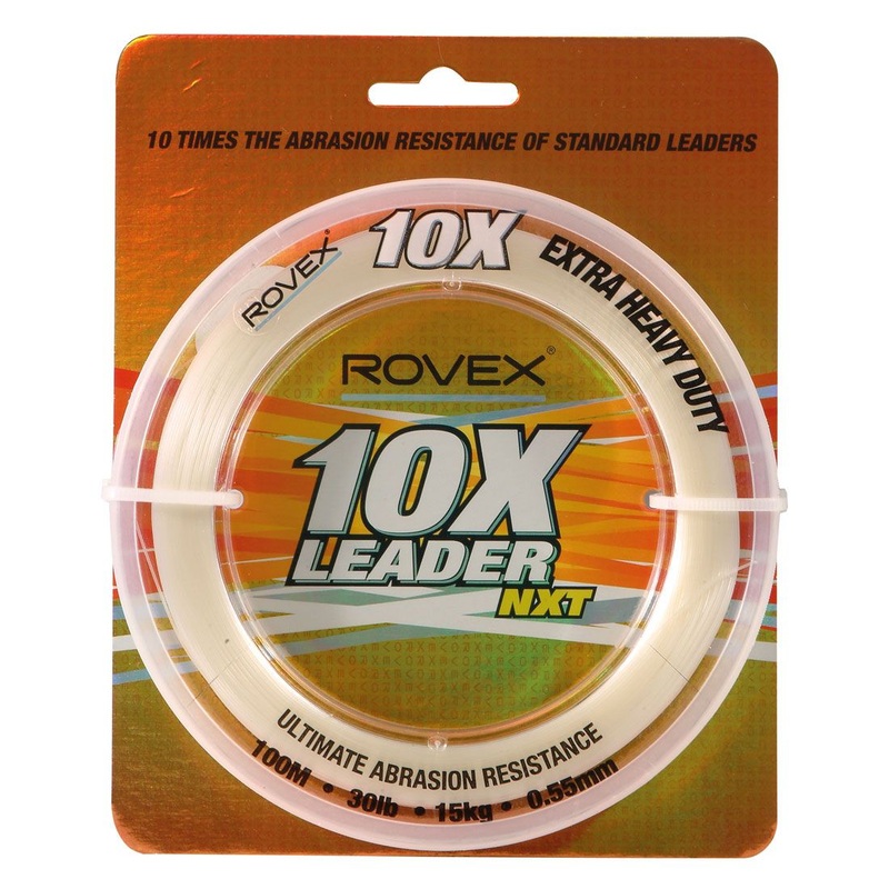 Rovex 10x Mono Leader 100lb/100m