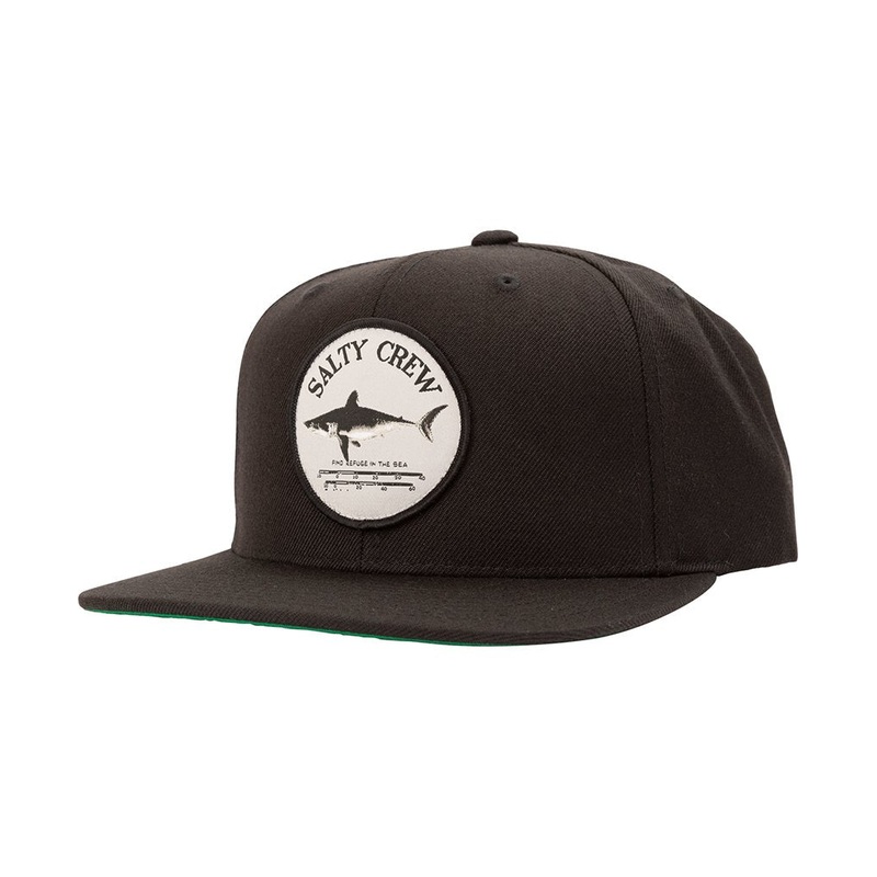 Salty Crew Bruce 6 Panel Hat Black