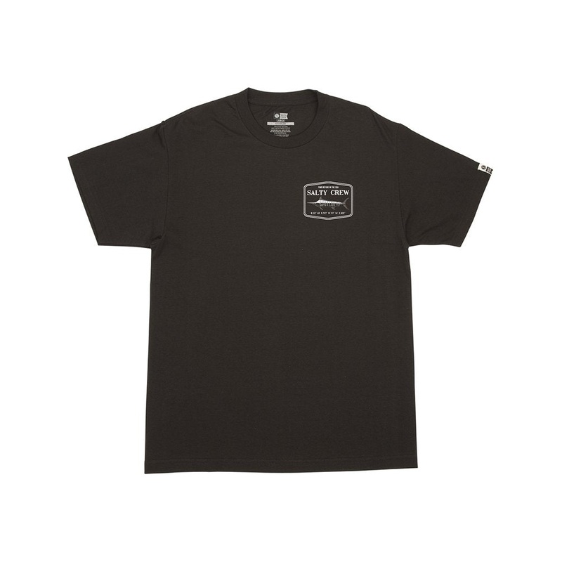 Salty Crew Stealth Short Sleeve Tee – Black Large