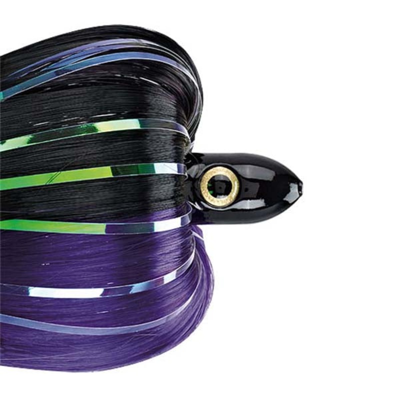 Iland Lure Crusader 6 oz. Hi-Speed Trolling Lure BLACK HEAD/BLACK/PURPLE