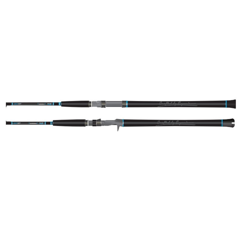 Nomad Jig Spinning Rod 6’2″ PE 2-3 lb rating 20lb-40lb