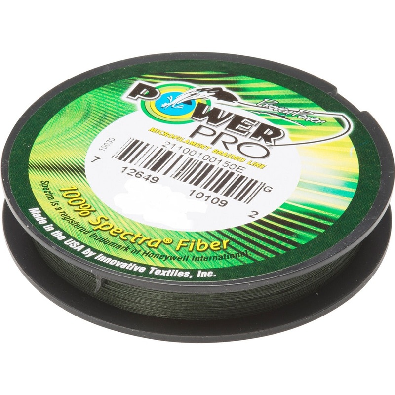 Power Pro 300yds Green Braided Fishing Line 15lb