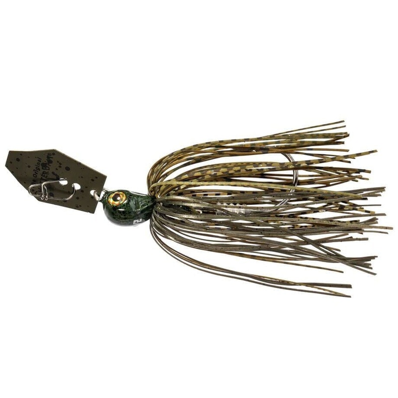 Z Man Chatterbait Elite EVO Green Pumpkin 3/8 oz