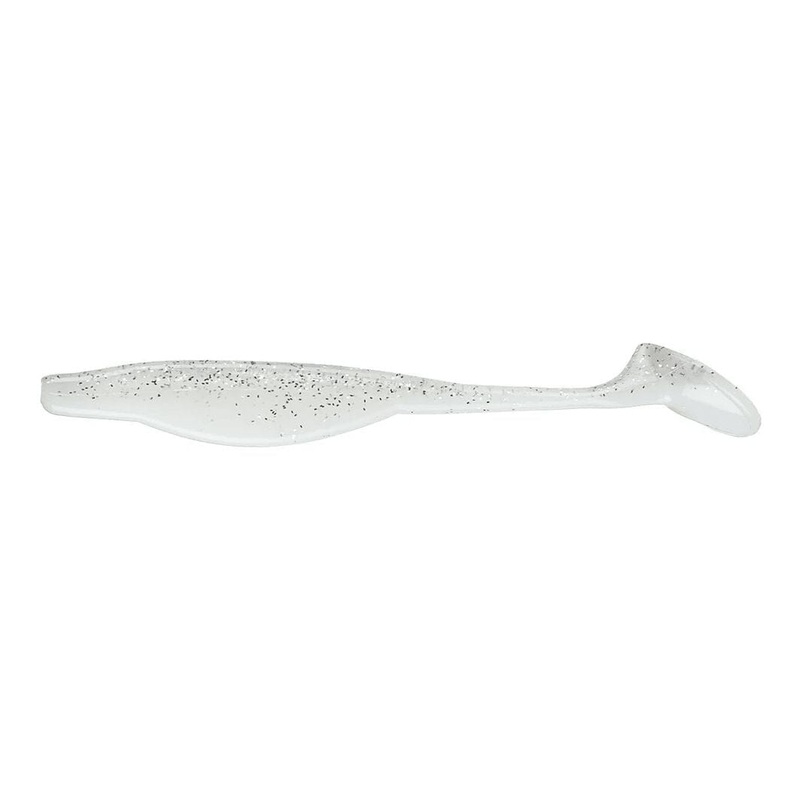 Zoom Swimmin Super Fluke Jr White Ice 10Pk