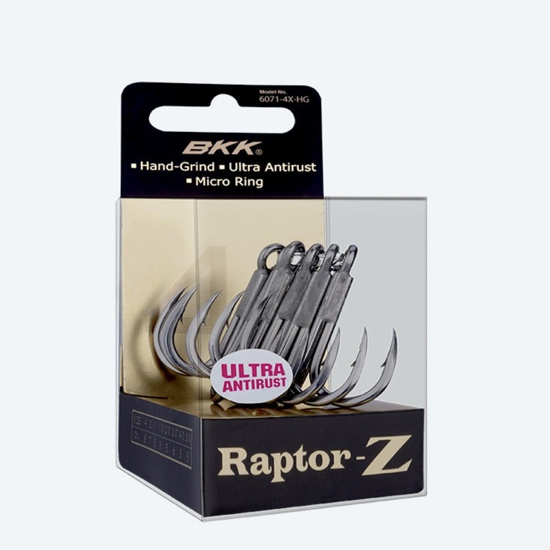 BKK Raptor-Z Treble Hook 1 6-pack