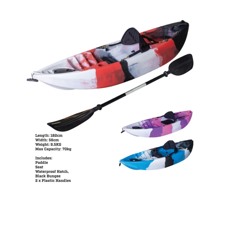 Boss 1.8m Kids Kayak 1.8M BLUE