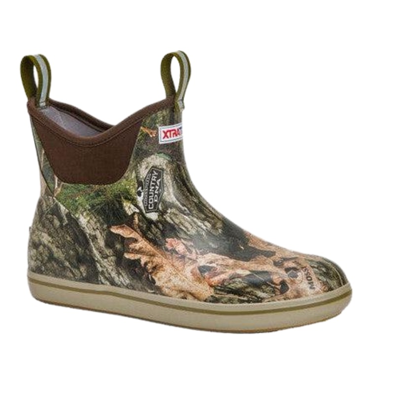 Xtratuf Mens Ankle Deck Boot Mossy Oak Country DNA 8