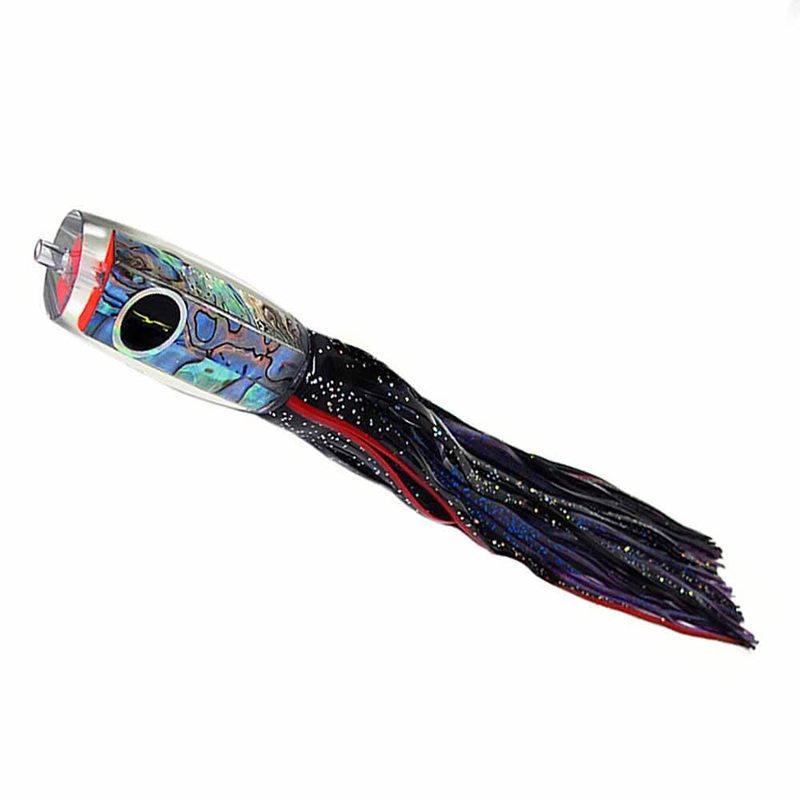 Black Bart 1656 Angle Trolling Lure BLACK/PURPLE FLEK