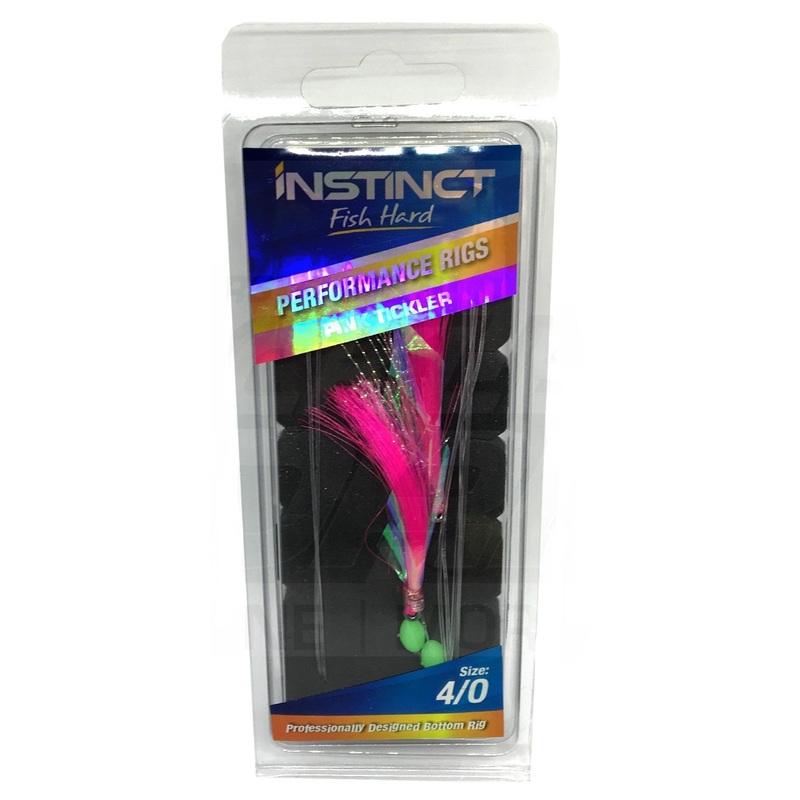 Instinct Pre Made Performance Flasher Rig 2/0 Pink Tickler