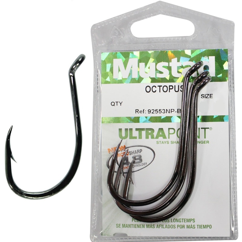 Mustad Octopus Ultra Point Hook 92553NPBN 1