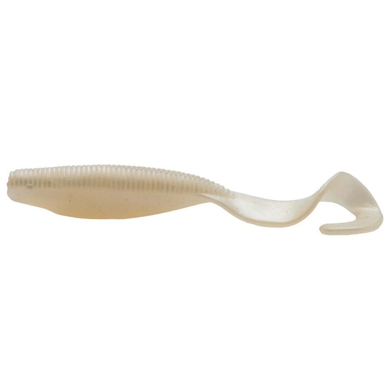 Z Man Scented Curly Tailz 4″ Pearl