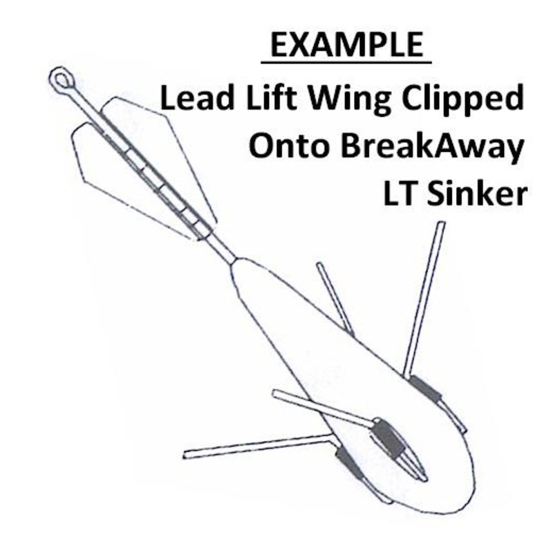 BreakAway Lead Lift Wings 02pk