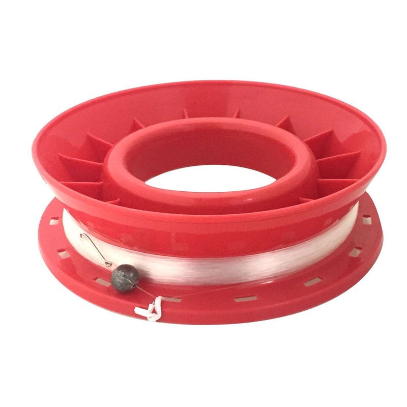 Jarvis Walker 41016 Rigged Handline Handcaster Reel 15cm 12lb