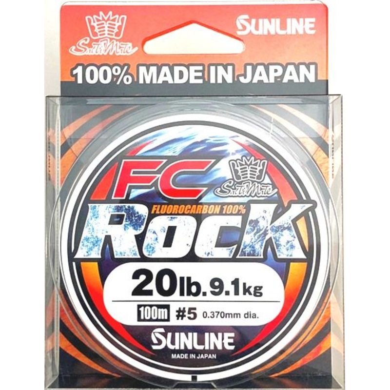 Sunline FC Rock Fluorocarbon Leader 100m 10lb