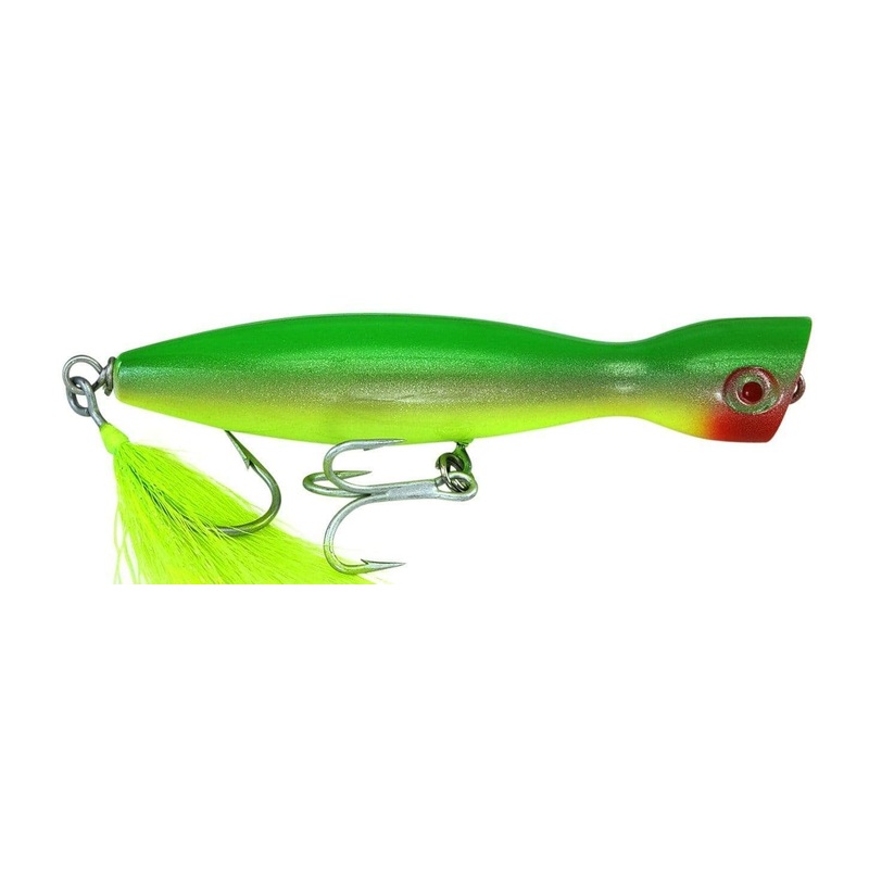 Super Strike Heavy Little Neck Poppers 2 3/4 oz All Yellow