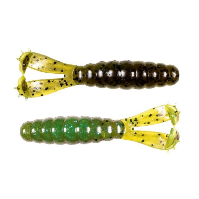 Zman Billy Goat 4.25 inch Soft Plastic Lure Green Pumpkin Orange